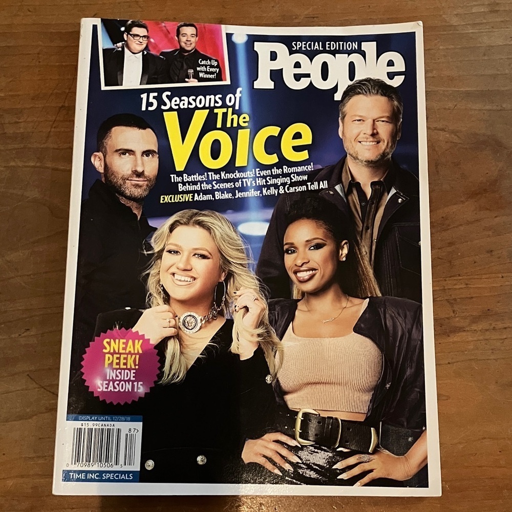 The Voice : 15 Seasons of the Voice People Magazine Special Edition - 2018